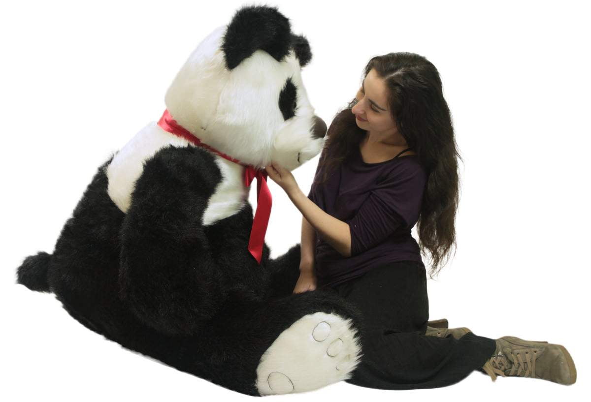 human sized panda stuffed toy