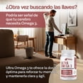 thumbnail image 2 of Pack 3 Frascos Ultra Omega 3 Nutrientes Vidalabs México Alta Concentracion EPA y DHA, 2 of 5