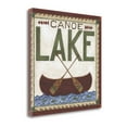 thumbnail image 2 of "Canoe Lake" By Cindy Shamp, Fine Art Giclee Print on Gallery Wrap Canvas, Ready to Hang, 2 of 2