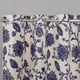 thumbnail image 2 of Cortinas DriftAway Freda de lino floral azul, 2 paneles, 213 cm, 2 of 7
