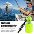 thumbnail image 3 of Toudaret Fishhook Case with Carabiner Fish Hook Protective Cover Fishing Lure Hook Protective Cover with Carabiner Durable Fishhook Holder for Outdoor Fishing, 3 of 8