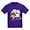 Purple, variant on CafePress - Cute Kawaii Cat T Shirt - Dark T-Shirt Kids XS-XL