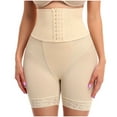 thumbnail image 7 of Daqian Plus Size Shaping Panties Women Full Body Shaper Bodysuit Firm Control Shapewear Lifter Corset Shapewear Shaping Shorts Seamless Beige 14(XXXL), 7 of 7