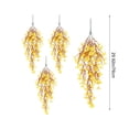 thumbnail image 3 of 4-Pack Morning Glory Hanging Plants, 30in Artificial Flower Vines for Indoor, Outdoor, and Balcony Decor, 3 of 6