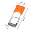 thumbnail image 2 of HINTRMENT 50 Pcs Clips à Ressort Orange pour Éclairage Encastré Chambres, 2 of 6