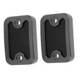 thumbnail image 1 of Front Brake Fluid Reservoir Cover, Oil Resistant Left Right 2pcs High Strength Front Brake Reservoir   For Motorcycle Black, 1 of 8
