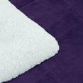 thumbnail image 6 of Soft Micromink Sherpa Comforter Set - 3-Piece Fluffy & Ultra Cozy Reversible Comforter with 2 Pillowcases | Warm Plush Bedding for Queen/King Size, 6 of 6