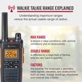thumbnail image 2 of Walkie Talkies Cobra RX680, resistentes al agua, alcance de 38 millas (paquete de 2), 2 of 7