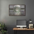thumbnail image 5 of Luxe Metal Art 'Lavender Fields Window' by Lori Deiter, Metal Wall Art, 36"x24", 5 of 9