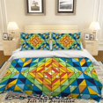 thumbnail image 2 of 3D Abstract Geometric Pattern Quilt Cover Set Bedding Set Duvet Cover, 2 of 3