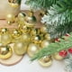 thumbnail image 2 of Bolas de Navidad Wosthever 24 UNIDS Redondas de Plástico Elegantes A Prueba de Agua Bronce, 2 of 6