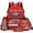 Cartoon Fire Truck, variant on HUIACONG Fire & Ice Wolf Kids Backpack for Boys & Girls, Lightweight Daily Bookbag with Lunch Box, Pencil Case and Insulated Water Bottle Sleeve, Practical 4PCS Backpack Set for Students Ages 10-12