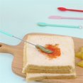 thumbnail image 1 of KOMOO 2PCS Mini Silicone Retractable Spatula and Spoon Jars Butter Cream Heat Resistant Silicone Spatula Sets Makeup Spatula with Hanging Buckle, 1 of 9