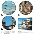 thumbnail image 3 of Designart "Dominican Coastal beauty" Nautical & Beach Wall Art Living Room, 3 of 5