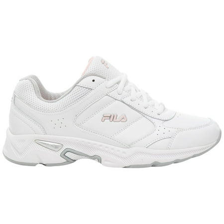 Fila Womens Memory Valant 5 Athletic Shoes 7.5 White/pink