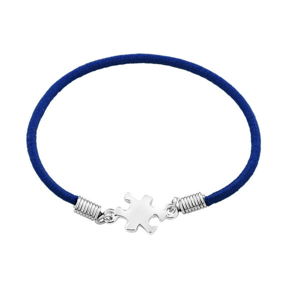 Puzzle Piece Autism Awareness Stretch Bracelet