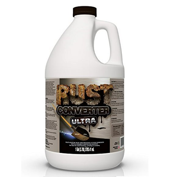 FDC Rust Converter Ultra, Highly Effective Professional Grade Rust Repair (1 Gallon)