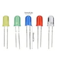 thumbnail image 4 of Diode LED, 500 Pcs Kit de Diode Lumineuse 5mm Diode Électroluminescente Valeur Imbattable, 4 of 8