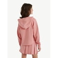 thumbnail image 2 of Justice Girls Icon Full Zip Hoodie, Sizes XS - XLP, 2 of 6