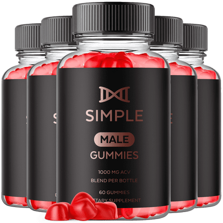 Simple Gummies Advanced Formula All Natural Vitamin Supplement 300 Gummies