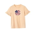 thumbnail image 4 of Camiseta para mujer, camiseta básica de recuerdo de moda transpirable de verano para caminar por la calle M, 4 of 7