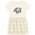 thumbnail image 3 of Inktastic Daddy's Girl Girls Toddler Dress, 3 of 5