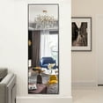 thumbnail image 2 of NeuType Full Length Mirror Floor Rectangle Black 59"x16", 2 of 9
