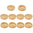 thumbnail image 1 of Uxcell Paquete de 10 Respiraderos de Soffit Redondos, 50mm/2 Pulgadas, Cubierta de Respiraderos de Aire Plásticos Circulares para Baño Hogar/ Oficina/Cocina/Armario/Ropero [Naranja], 1 of 6