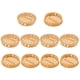 thumbnail image 1 of Uxcell Paquete de 10 Respiraderos de Soffit Redondos, 50mm/2 Pulgadas, Cubierta de Respiraderos de Aire Plásticos Circulares para Baño Hogar/ Oficina/Cocina/Armario/Ropero [Naranja], 1 of 6