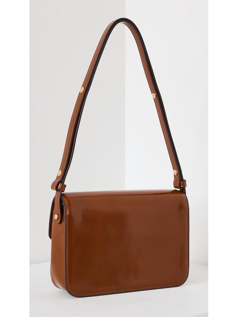 Tory Burch Women's Robinson Spazzolato Convertible Shoulder Bag