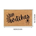 thumbnail image 2 of Dmlowu Halloween Door Mat, Non Slip Fashion Thanksgiving Decorations Bathroom Rugs, Comfortable Bath Mat for Halloween Decorations Outdoor & Indoor, 16x24" Luxury Soft Front Door Mat Outside Entrance, 2 of 2