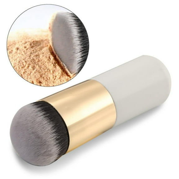 Clear Out Stock! Awwp White 1Pc Flat Head Foundation Brush Cosmetic Brush Face Makeup Brushes Powder Brush Brushes Foundation Tool