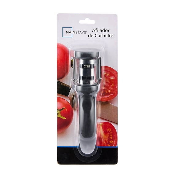 Afilador Mainstays de Acero Inoxidable para Cuchillos