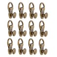 thumbnail image 4 of Hebilla de ojal de cuero, 100 juegos de ganchos para cordones, ganchos para cordones, ganchos para cordones de latón, calidad superior, 4 of 12