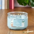 thumbnail image 5 of Mainstays 3-Wick Scented Glass Jar Candle, Salted Sea Spray, 11.5oz., 5 of 7