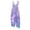 Purple, variant on Plus Size Jumpsuits for Women Tie Dye Spaghetti Strap Comfy Casual Outfits Scoop Neck Sleeveless Casual Summer Rompers Purple S