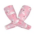 thumbnail image 2 of Gaeub Pink Flamingo Cooling Sleeves for Men, Arm Sleeves, UV Sun Protection Sleeve to Cover with Silicone Anti-Slip, 2 of 8