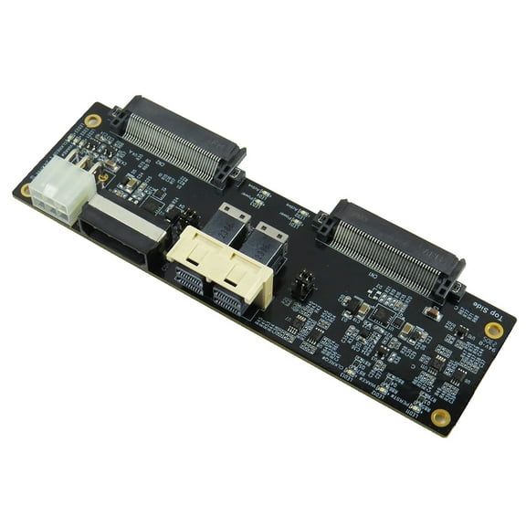 SFF-8673 1x2, 4X to U.2 Dual Port AIC Adapter Card