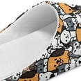 thumbnail image 6 of FUIALDOLG Cartoon Puppy Print House Slippers for Women Indoor Closed Toe Womens House Slippers Winter Cotton Shoes Breathable Home Soft Outsole, Size 7.5-8.5, 6 of 7