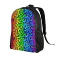thumbnail image 2 of Honeii Multicolored Butterflies Print Laptop Backpack for Work, College, Travel, Daily Backpacks for Men Women, Sport Rucksack,Computer Bag, 2 of 8