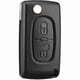 thumbnail image 1 of 2 Buttons Key Shell Compatible Ce0523 Folding Flip Key For Peugeot 207 307 308 407 408 3008 5008 Citroen C2 C3 C4 C5 C6 C8 (2 Buttons, Ce0523), 1 of 5