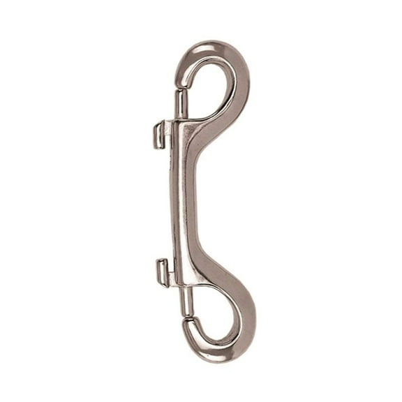 Innovative Scuba Double End Clip 4 Inch Silver