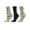 Silver Filigree, variant on Boston Terrier Bamboo Blend Crew 3 Pair Pack - Mens - Male