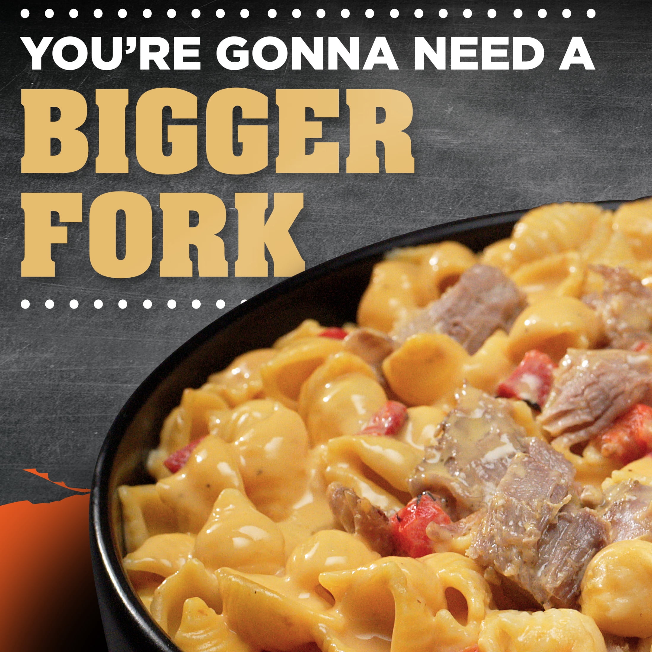 Devour Big Bowl Spicy Gochujang Pork Mac & Cheese, 14 oz Box