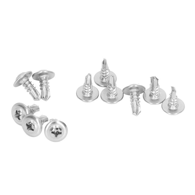 Quick Round Washer Head Screws 410 Stainless Steel, High Performance, Easy to Use for Machinery Industry
