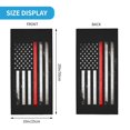 thumbnail image 3 of Neck Gaiter Face Mask Men Women Thin Red Line Flag Fireman Seamless Bandana Face Cover Scarf Mask Balaclava Headband, 3 of 7