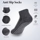 thumbnail image 4 of 4 pares de calcetines antideslizantes con agarre, calcetines antideslizantes con cojín, calcetines de prevención de caídas de tobillo con agarre, calcetines,Multicolor, 4 of 9