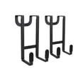 thumbnail image 2 of Genreen Over The Door Hooks - 2 Pack Heavy Duty Dual-Hook Organizer Hanger with Non-Slip Rubber for Towels, Clothes & Bags Use in Bathroom, Bedroom, Kitchen, 2 of 7