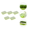 thumbnail image 5 of Raindrops Germination Tray For Sprouts Sprouting Basin Green 5Pcs 13.36X9.82X1.57in Plastic, 5 of 8