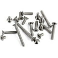 thumbnail image 4 of 25pcs M4 X 16 Countersunk Head Screws 304 Stainless Steel Torx Screws Machine Screws Standard Drive Fully Threaded Screws, 4 of 5
